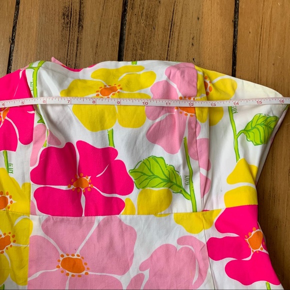 Lilly Pulitzer Sweet Sally Strapless Floral Dress - Picture 10 of 12